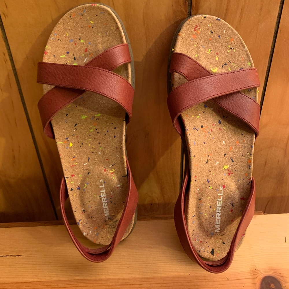 ⭐️ Merrell Napa Valley Sling sz 9 Merlot